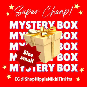 Mystery Box 5 lbs 4-7 items 4 CHEAP Womens Sz Small Top Shorts Pants Dress Skirt